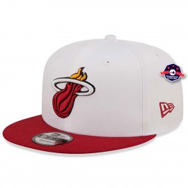 cap 9Fifty - Miami Heat - Witte Kroon Team