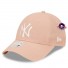 cap New Era - New York Yankees - Linnen - Roze - Dames 9Forty