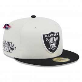 cap 59Fifty - Las Vegas Raiders - Kampioenschappen - Wit