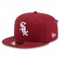 cap New Era - Chicago White Sox 59Fifty - Bordeaux
