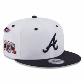 cap 9Fifty - Atlanta Braves - Wit Kroonlapje