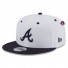 cap 9Fifty - Atlanta Braves - Wit Kroonlapje