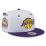 cap 9Fifty - Los Angeles Lakers - Wit Kroonlapje
