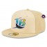cap 59Fifty - Tampa Bay Rays New Era - Raffia - Crème