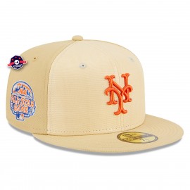 cap 59Fifty - New York Mets - New Era Raffia - Crème