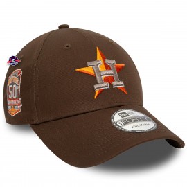 9Forty - Houston Astros - 50e jubileum patch - Bruin