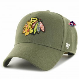 capChicago Blackhawks Snapback '47 - - MVP - Sandelhout