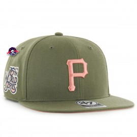 capPittsburgh Pirates Captain '47 - - Zeker schot - Sandelhout