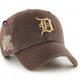 capDetroit Tigers '47 MLB - - Schone Up Dubbel Onder - Bruin