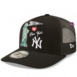 cap Trucker - New York Yankees - Stad Grafisch