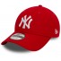 capNew Era 9Twenty - - RoodNew York Yankees - League Essential - Rood