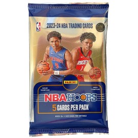 Panini Pak van 5 Trading Cards - 2023-24 Hoops Basketball Zwaartekracht Box