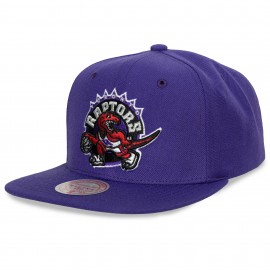 capToronto Raptors Mitchell & Ness - - Team Ground - Violet