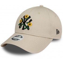 cap 9Forty New Era - New York Yankees - Bloemen - Dames - Off-white