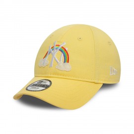 cap 9Forty New Era - New York Yankees - Regenboog - Baby - geel