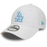 cap 9Forty New Era - Los Angeles Dodgers - Teamoverzicht - Wit