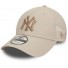 cap 9Forty Trucker - New York Yankees - Thuisveld - Lichtbruin