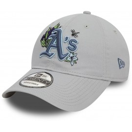 capNew Era Oakland Athletics 9Twenty - - Bloemen - grijs