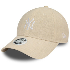 cap New Era - New York Yankees - Linnen - Crème - Dames - 9Forty