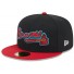 cap New Era Atlanta Braves 59fifty - - Retro Lentetraining