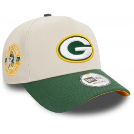 New Era 9Forty - Green Bay Packers - E Frame - Chroom en Groen