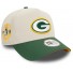 New Era 9Forty - Green Bay Packers - E Frame - Chroom en Groen