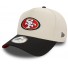 New Era 9Forty - San Francisco 49ers - E Frame - Chroom en Zwart
