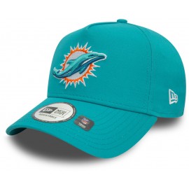 New Era 9Forty - Miami Dolphins - E Frame - Turquoise Blauw