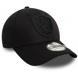 cap New Era - 39Thirty Las Vegas Raiders - Zwart - Monochroom
