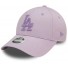 cap New Era - Los Angeles Dodgers - Violet - Metallic logo - Dames - 9Forty