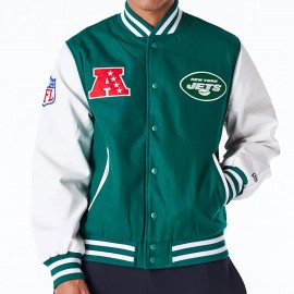 New Era Jas -New York Jets - Varsity NFL logo - Groen