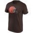 Cleveland Browns T-shirt - - Primair logo - Fanatics - Bruin