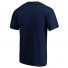 Dallas Cowboys T-shirt - - Primair logo - Fanatics - Blauw