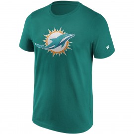 Miami Dolphins T-shirt - - Primair logo - Fanatics - Turquoise