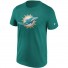 Miami Dolphins T-shirt - - Primair logo - Fanatics - Turquoise