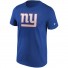 T-Shirt - New York Giants - Primair logo - Fanatics - Blauw