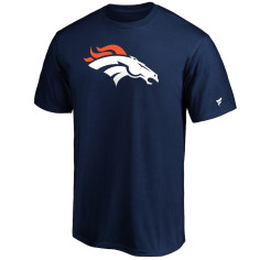 Denver Broncos T-shirt - - Primair logo - Fanatics - Blauw