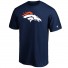 Denver Broncos T-shirt - - Primair logo - Fanatics - Blauw