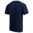 Denver Broncos T-shirt - - Primair logo - Fanatics - Blauw