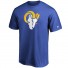 Los Angeles Rams T-shirt - - Primair logo - Fanatics - Blauw