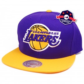 Snapback - LAKERS - Gesmolten satijn