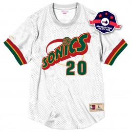 T-shirt met ronde hals - Gary Payton - Mitchell and Ness