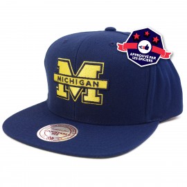 Snapback - Michigan Wolverines - Mitchell & Ness