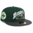 cap 59Fifty - Buffalo Bisons - Drop MiLB - Groen en grijs