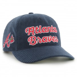 Cap Atlanta Braves 47 - Kettingschrift - Lage Kroon - Marineblauw