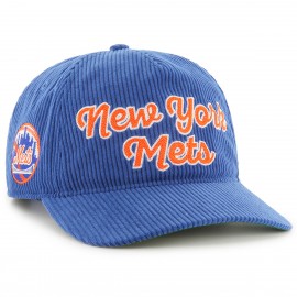 Cap '47 - New York Mets - Kettingschrift - Lage Kroon - Koningsblauw