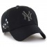Cap '47 - New York Yankees - Opruimen - Petaalzijde - Zwart