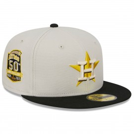 New Era 59fifty Pet - Houston Astros - Two Tone Stone - Grijs