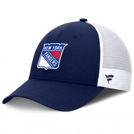 Fanatics Pet - New York Rangers - Authentic Pro - Trucker - Navy Blauw