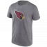 T-Shirt - Arizona Cardinals - Primary Logo - Fanatics - Grijs
